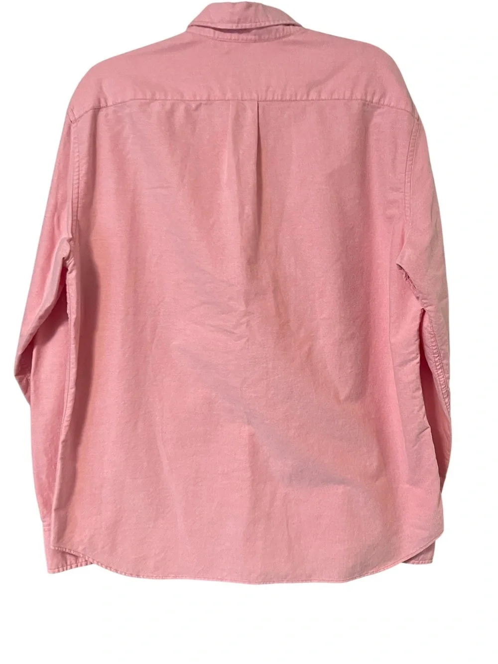J.Crew Flex Mens XL Salmon Pink Oxford Button Down Shirt Long Sleeve